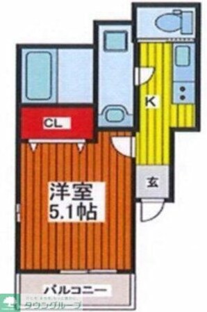 クリスティの物件間取画像